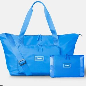 Foldie Blue Travel Bag - New With Tags
